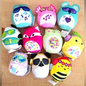 Complete set of McDonald's original Squishmallows